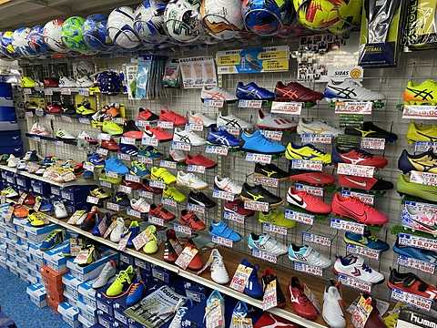 サッカー フットサルコーナー ときわスポーツ 町田アスリート店