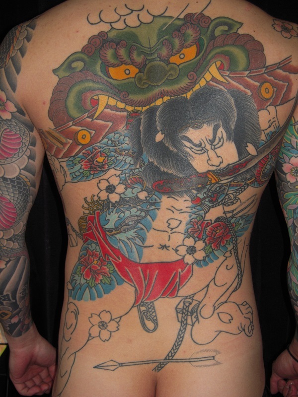 水門破り Howling Tattoo Studio 彫かん